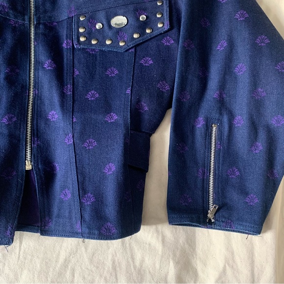 Vintage Western Jacket Rhinestone - Picture 9 of 9